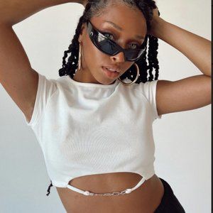 Cut Out Tee - Princess Polly